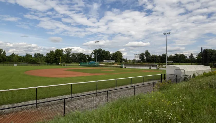 Zakrzów, boisko do baseballa