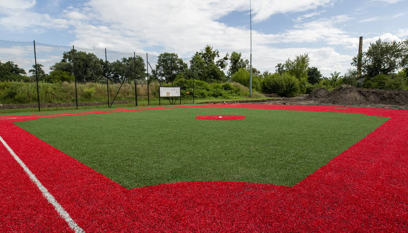 Zakrzów, boisko do baseballa