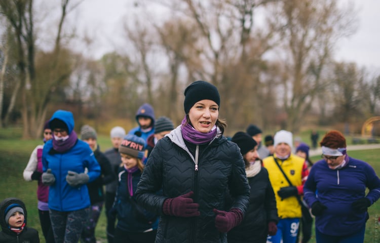 Powiększ obraz: <p>Slow jogging na Popowicach </p>