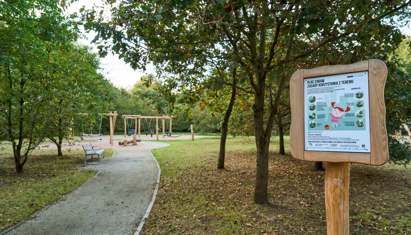 Nowy plac zabaw w parku Maślickim, projekt nr 80, WBO 2021.