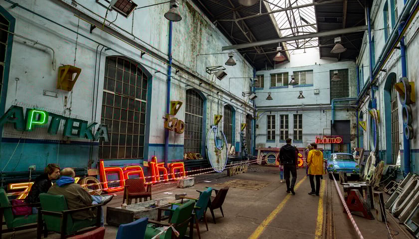 Powiększ obraz: <p>Dzień Otwarty w zajezdni Popowice, zdjęcie archiwalne</p>