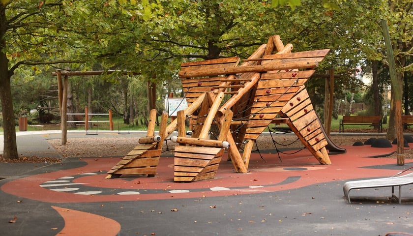 Powiększ obraz: Park Rekreacyjny Mikołowska, zdjęcie archiwalne