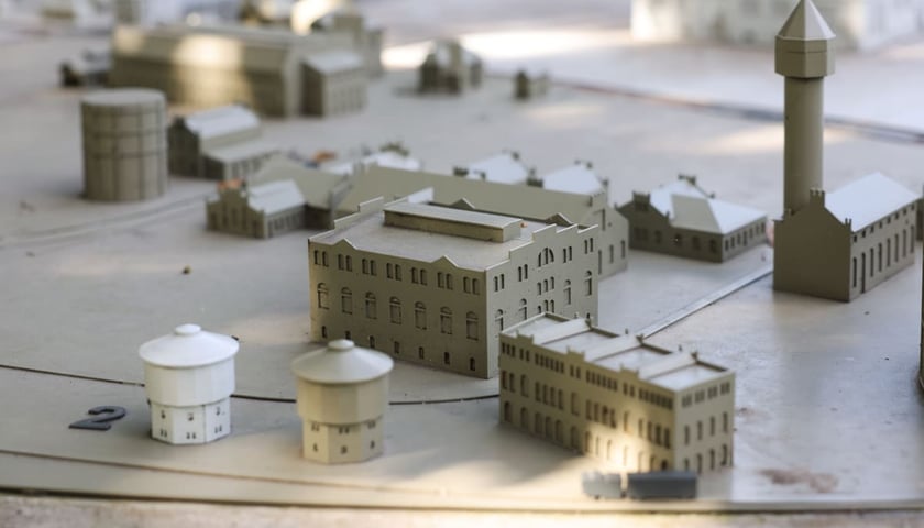 Powiększ obraz: makieta osiedla Tarnogaj