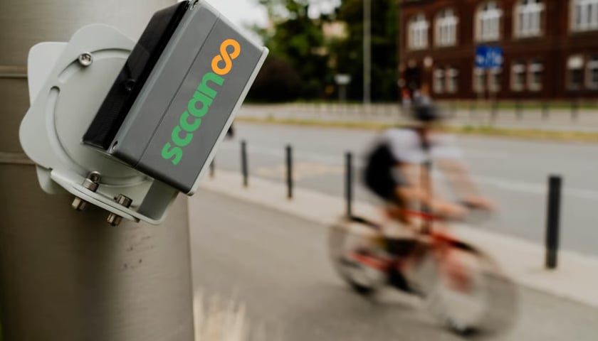 Powiększ obraz: Urządzenie rejestrujące przejazdy rowerzystów