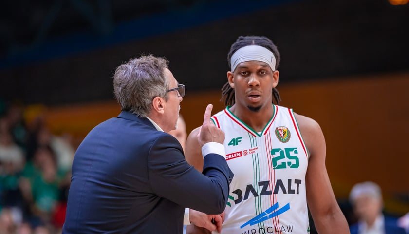 Powiększ obraz: Mecz Śląsk - Arka w Hali Orbita - 15 maja