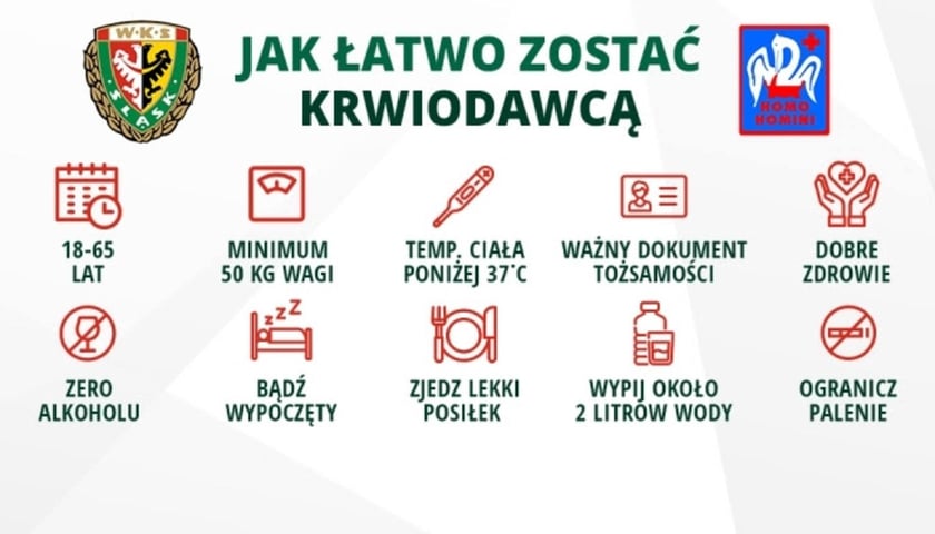 Powiększ obraz: Nie każdy może oddać krew. Należy spełnić określone warunki