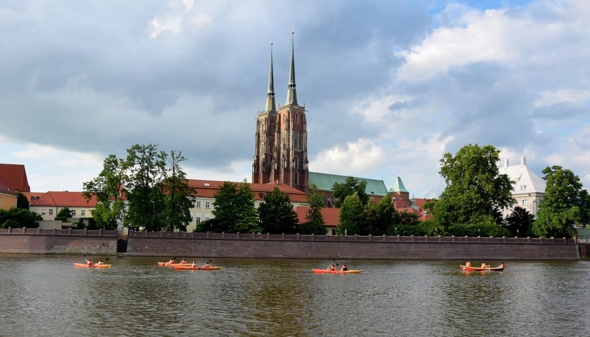 Zatoka Gondoli znajduje się przy ul. Purkyniego we Wrocławiu