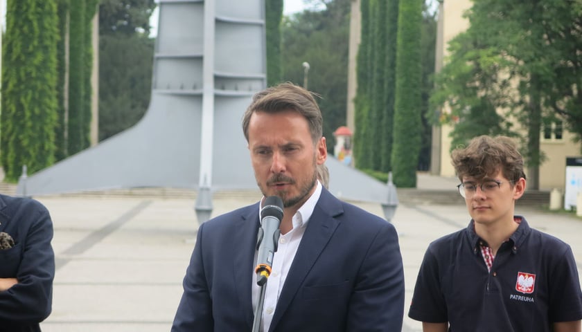 Powiększ obraz: Piotr Mazur, dyrektor Biura Sportu i Turystyki w Urzędzie Miejskim Wrocławia