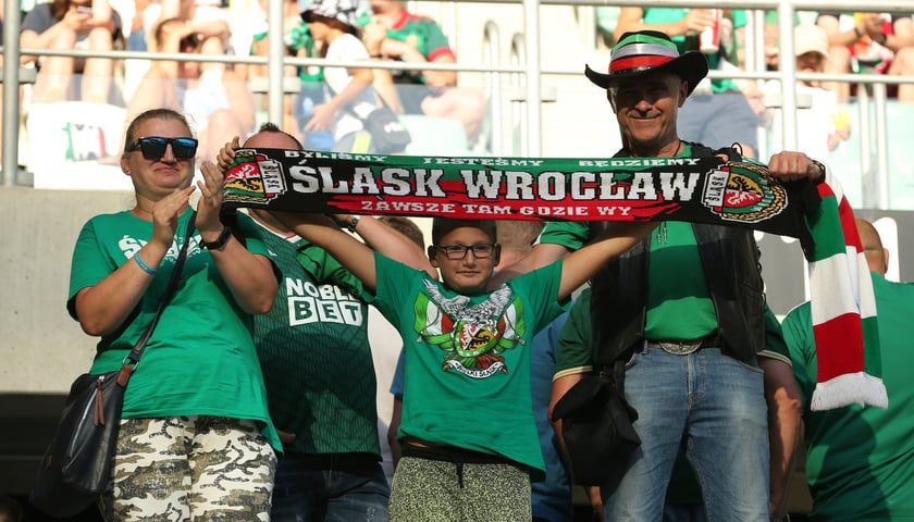 WKS Śląsk Wrocław - Pogoń Szczecin, 24 lipca 2022 r., Tarczyński Arena
