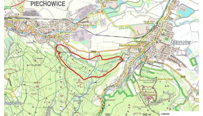 Powiększ obraz: Zamkniete trasy rowerowe singletrack w okolicy Szklarskiej Poręby