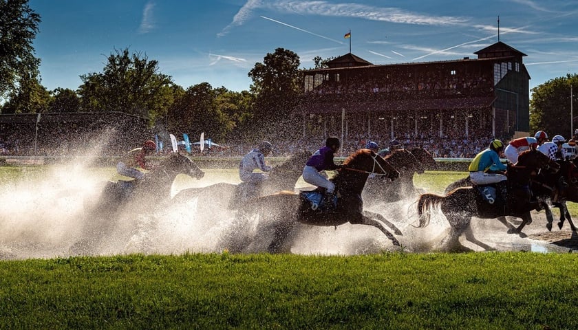 wyścigów konnych na wrocławskich Partynicach