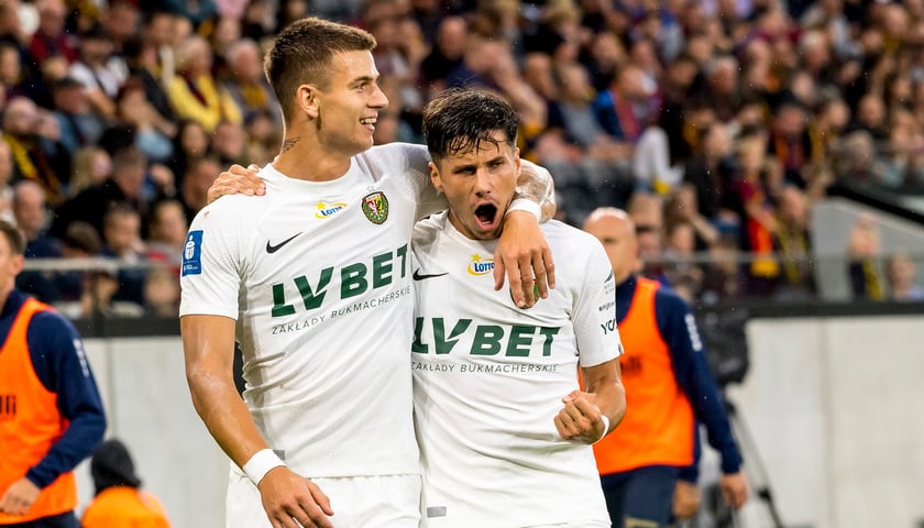 Powiększ obraz: Petr Schwarz, czeski pomocnik Śląska Wrocław