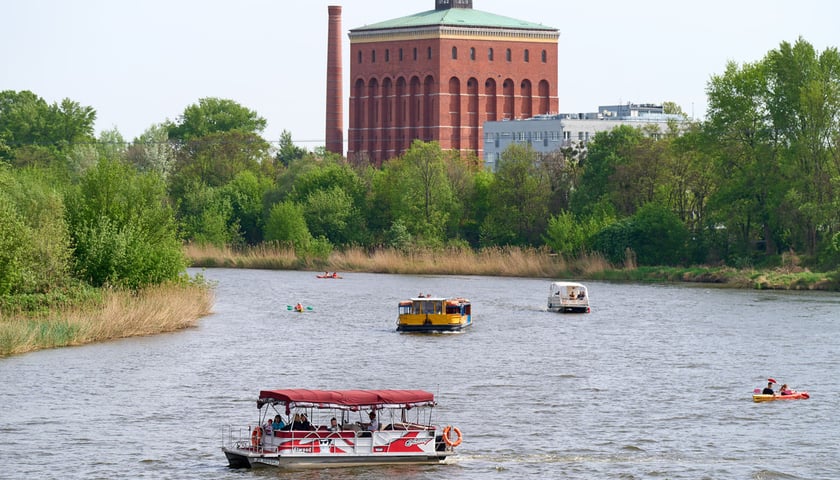 Sezon żeglugowy na Odrze we Wrocławiu