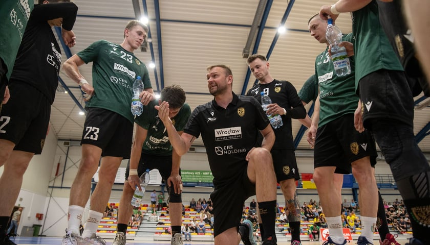 Szczypiorniści Śląska Wrocław Handball