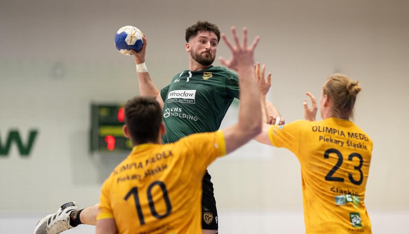 Szczypiorniści Śląska Wrocław Handball