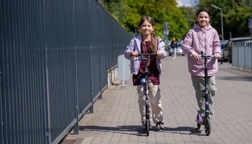 Spotkanie informacyjne o Rowerowym Maju w SP 84 we Wrocławiu, 25 kwietnia 2024