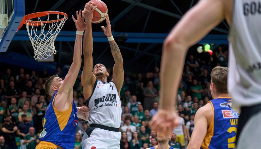 Powiększ obraz: Angel Nunez, Śląsk - Stal, 12 maja, hala Orbita