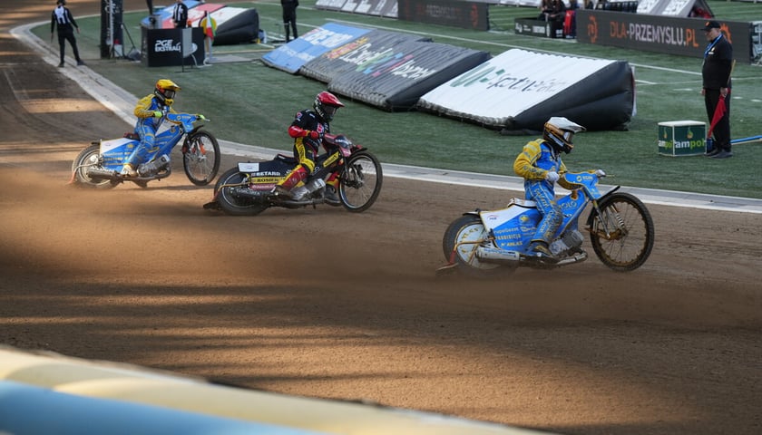 Powiększ obraz: Sparta Wrocław vs. Stal Gorzów. Stadion Olimpijski we Wrocławiu, 09.05.2025