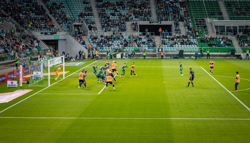 Mecz Śląsk Wrocław - Polonia Warszawa