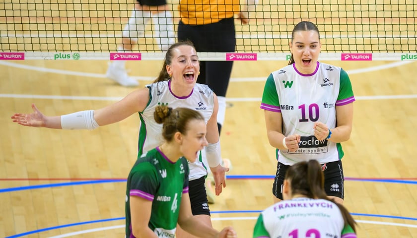 Siatkarki Volley'a podczas sparingów w Orbicie