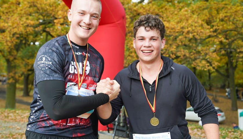 Powiększ obraz: Bieg Wielkiej Wyspy. Wrocław, 25.10.2025