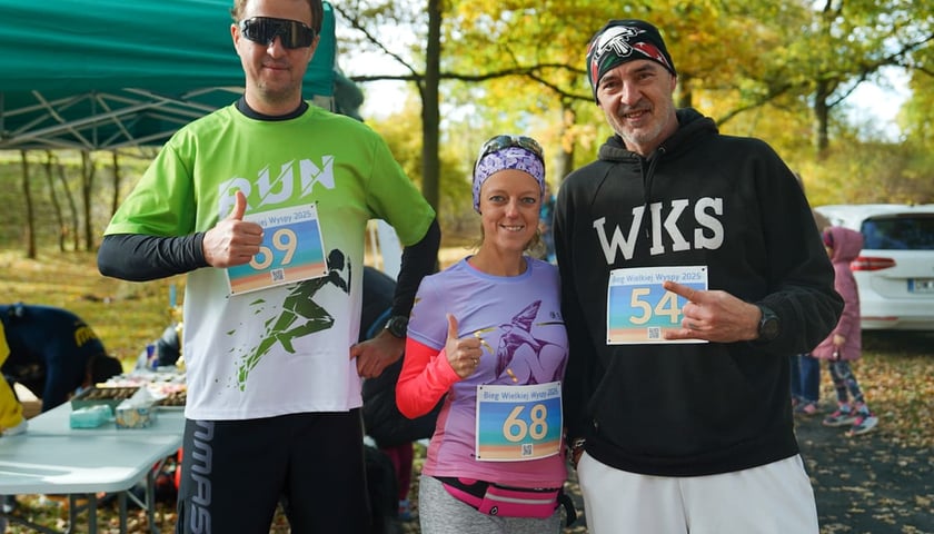 Powiększ obraz: Bieg Wielkiej Wyspy. Wrocław, 25.10.2025