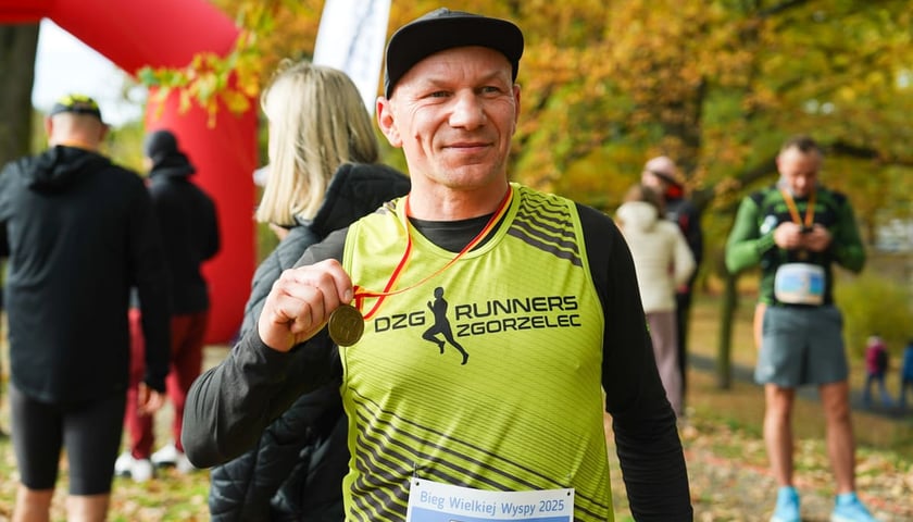 Powiększ obraz: Bieg Wielkiej Wyspy. Wrocław, 25.10.2025