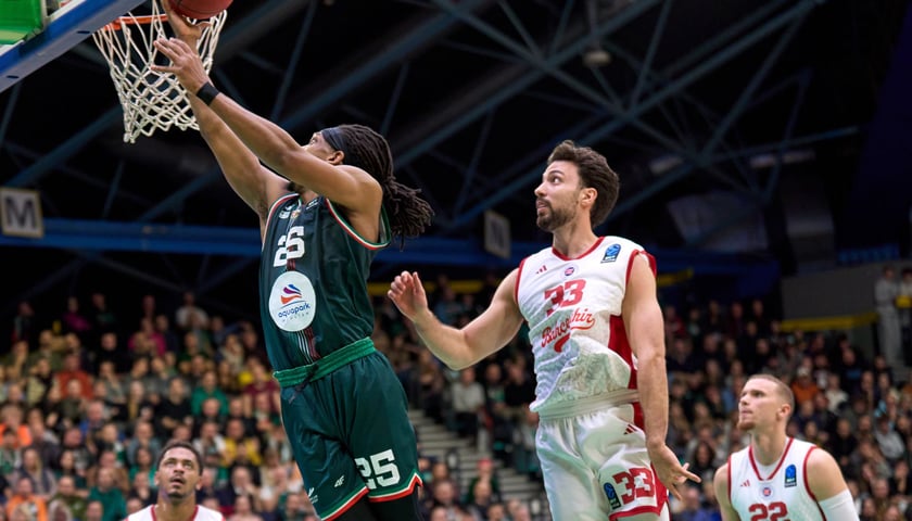 Powiększ obraz: Mecz Śląska w Orbicie w Eurocupie, 18 listopada 2025