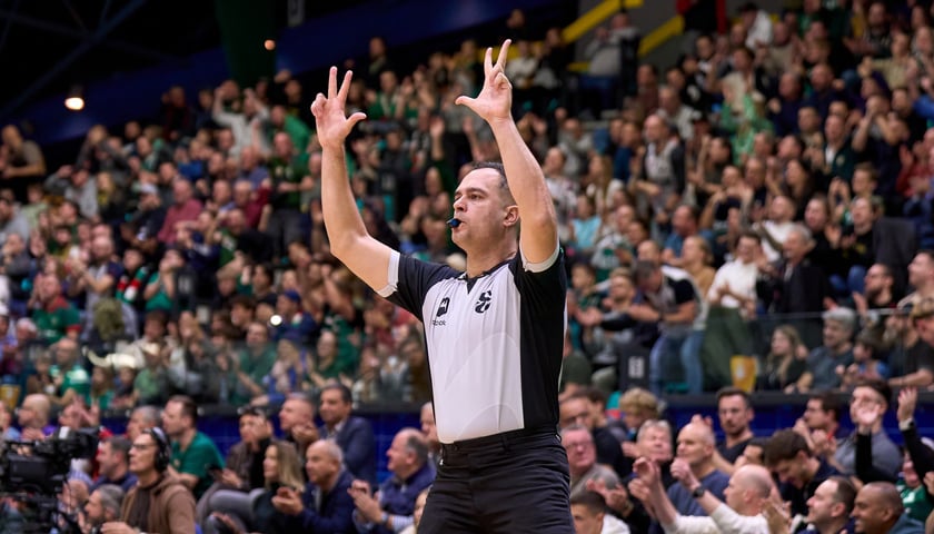 Powiększ obraz: Mecz Śląska w Orbicie w Eurocupie, 18 listopada 2025