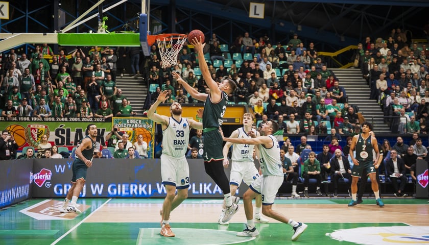 Powiększ obraz: Fotorelacja z meczu Śląska z Baxi, 17 grudnia 2025 w hali Orbita