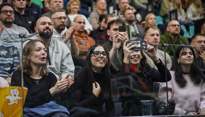 Powiększ obraz: Fotorelacja z meczu Śląska z Baxi, 17 grudnia 2025 w hali Orbita