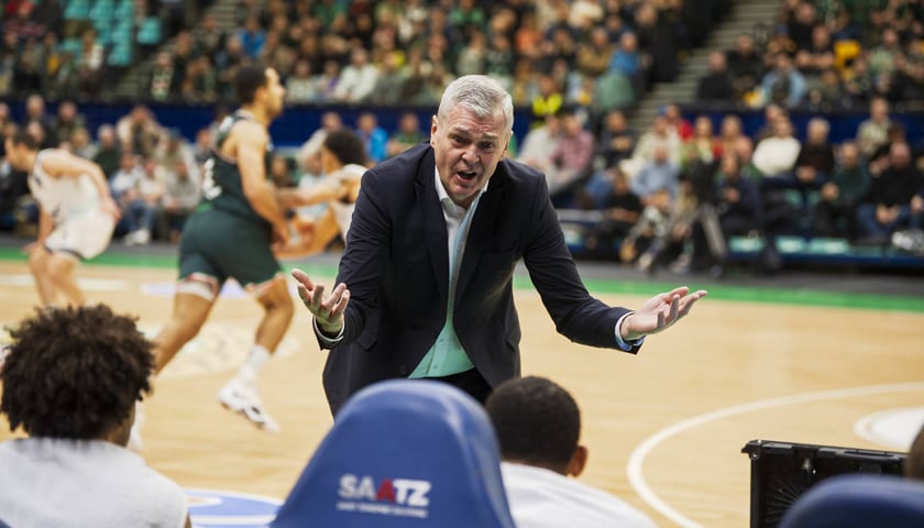 Powiększ obraz: Fotorelacja z meczu Śląska z Baxi, 17 grudnia 2025 w hali Orbita