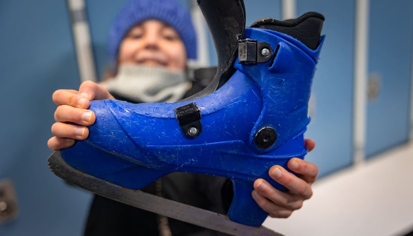 Powiększ obraz: Karnawołowe ślizganie na lodowisku Orbita. Wrocław, 06.01.2026