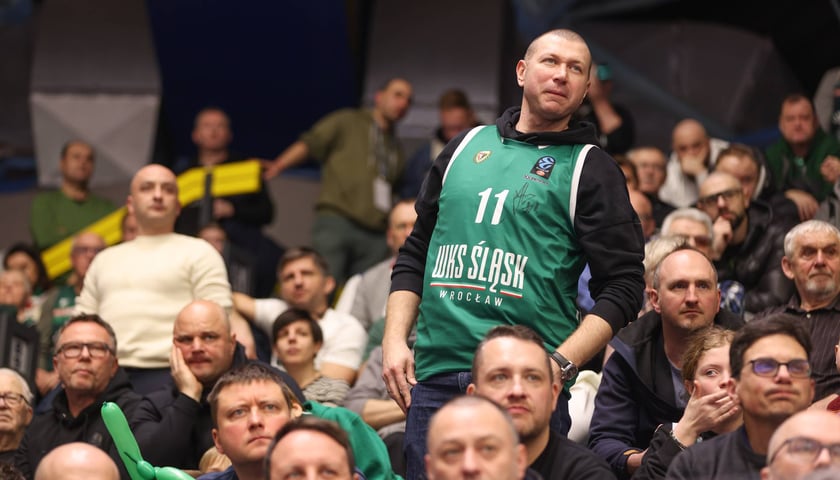 Powiększ obraz: Śląsk kontra Trefl, Hala Orbita, 24 stycznia 2026