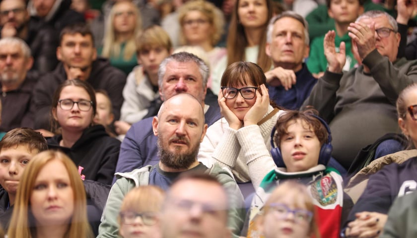 Powiększ obraz: Śląsk kontra Trefl, Hala Orbita, 24 stycznia 2026