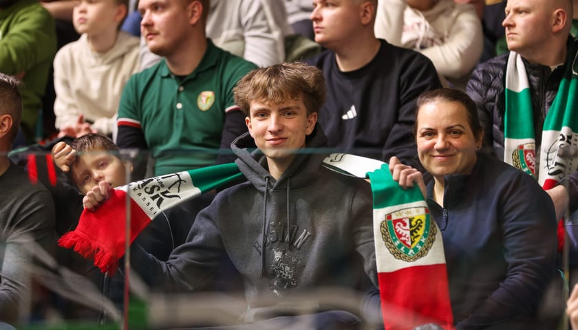 Powiększ obraz: Śląsk kontra Trefl, Hala Orbita, 24 stycznia 2026