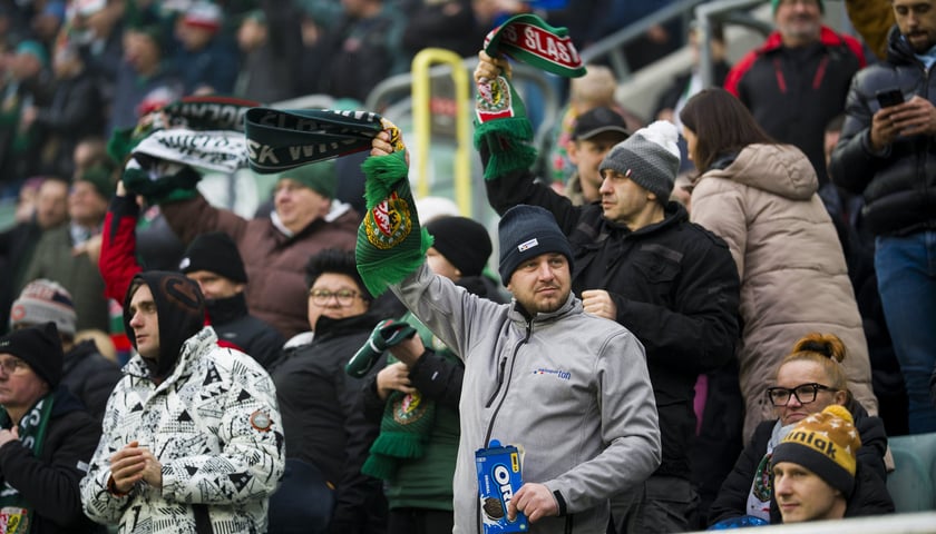 Zdjęcia kibiców z meczu Śląsk Wrocław - Odra Opole, 22.02.2026 r.