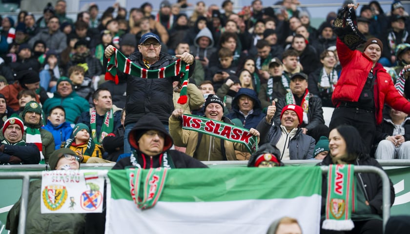 Zdjęcia kibiców z meczu Śląsk Wrocław - Odra Opole, 22.02.2026 r.