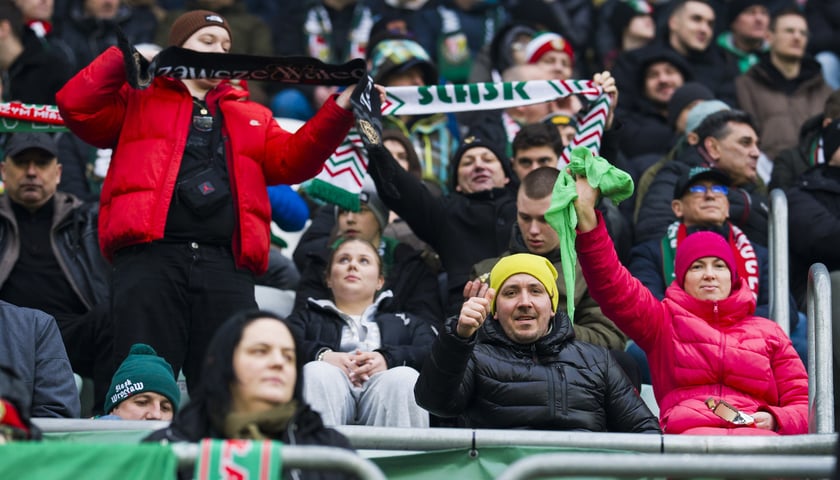 Zdjęcia kibiców z meczu Śląsk Wrocław - Odra Opole, 22.02.2026 r.