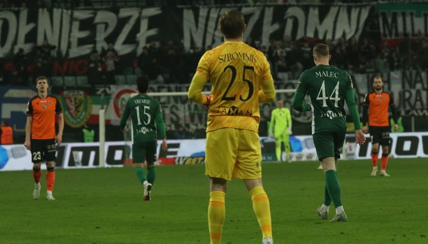 Powiększ obraz: Mecz Śląsk Wrocław - Chrobry Głog&oacute;w. Wrocław, Tarczyński Arena, 28.02.2026