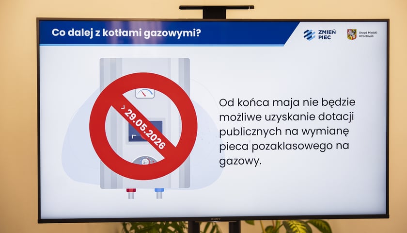 Do końca maja nie będzie możliwe uzyskanie dotacji publicznych na wymianę pieca pozaklasowego na gazowy.