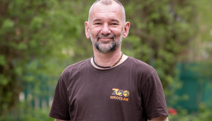 Marcin Matuszak, brygadzista sekcji zwierząt kopytnych