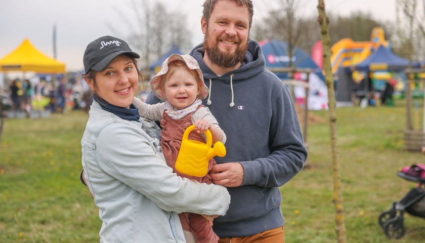 Piknik WROśnij we WROcław w powstającym parku przy ul. Rdestowej