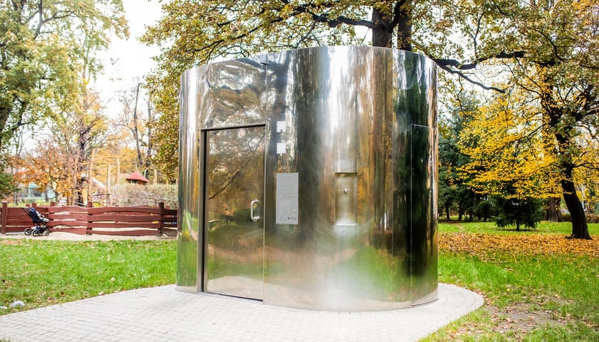 Park Kleciński, koło placu zabaw