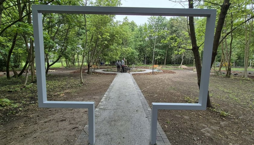 Park Młodych Ekolog&oacute;w przy Alei Kasprowicza we Wrocławiu