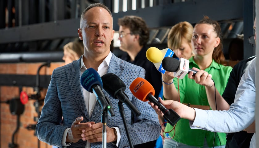 Przemysław Gałecki, wiceprezes MPWIK Wrocław