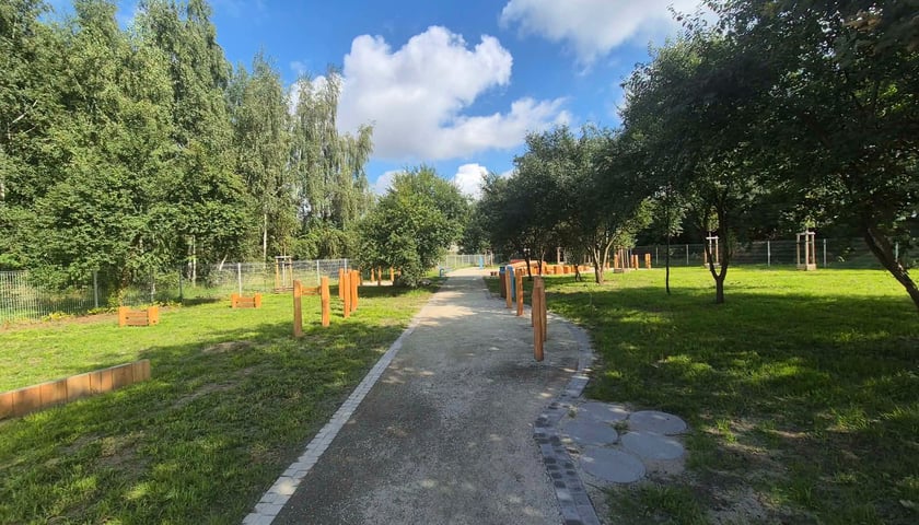 Nowy wybieg dla psów na Polanowicach