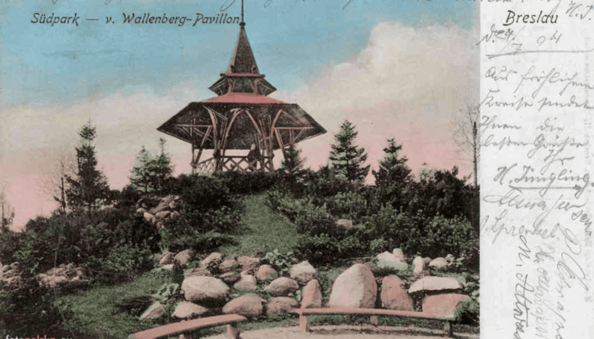Powiększ obraz: Altana w parku Południowym ma ponad stuletnią historię