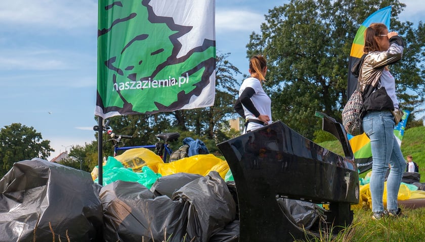 W niedzielę we Wrocławiu finał 29. akcji sprzątania świata. Od 11.00 do 14.00 na Kępie Mieszczańskiej