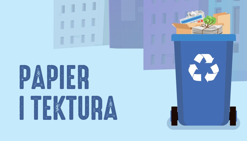 Segregacja śmieci - papier i tektura